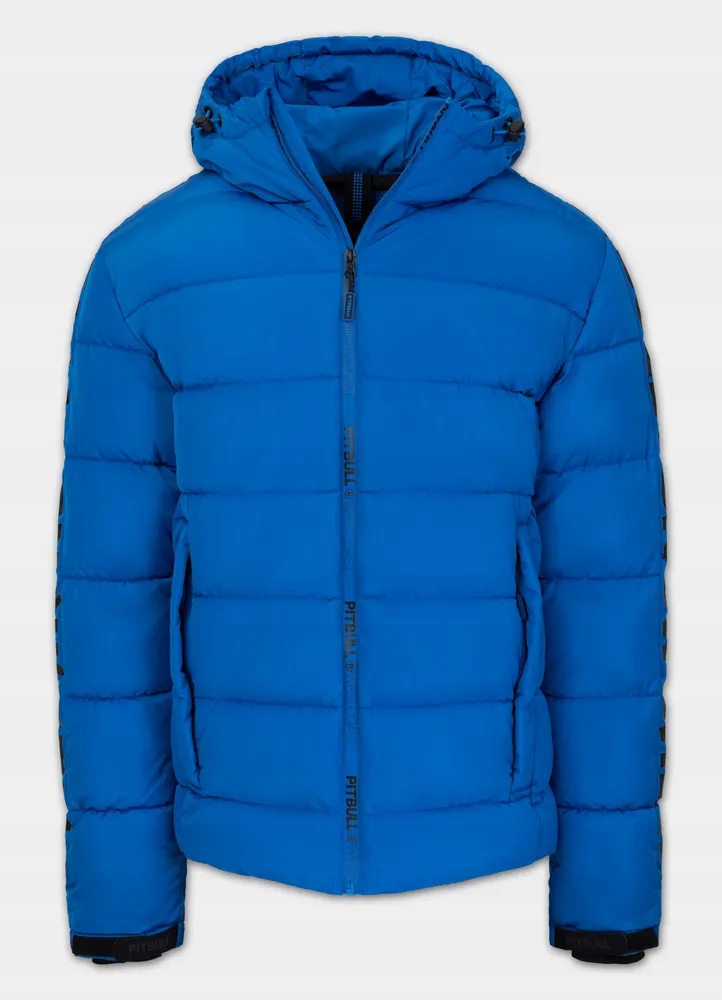 Pánská Zimní bunda prošívaná s kapucí Pitbull Airway IV, teplá až k bokům