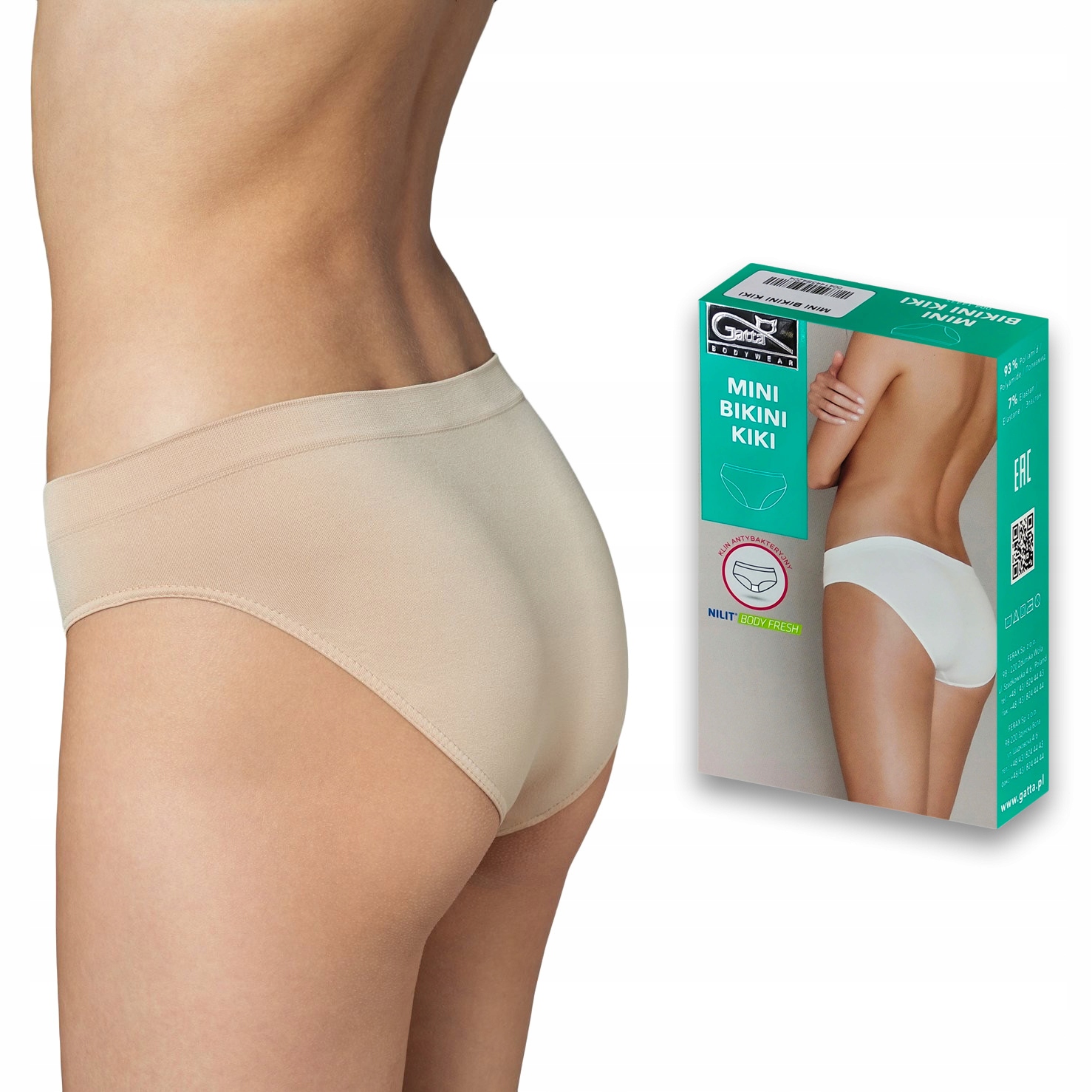 

Gatta Mini Bikini Kiki majtki damskie natural - L
