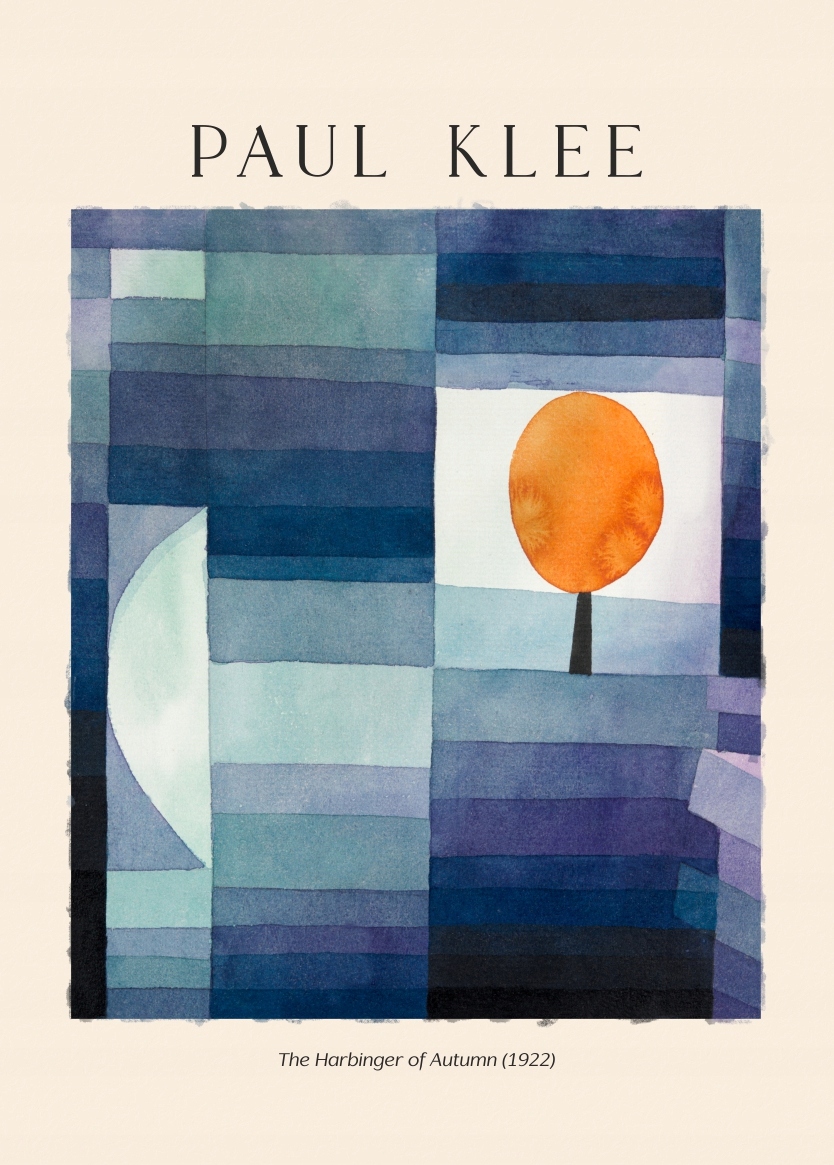 

Paul Klee Harbinger of Autumn Plakat 21x30cm #239