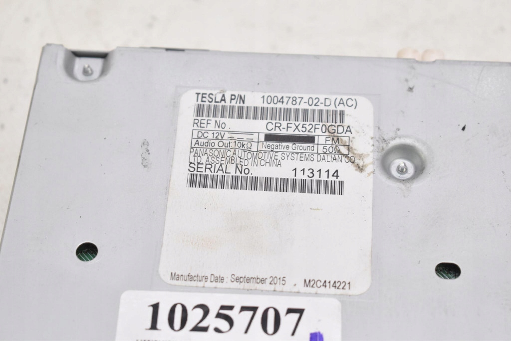 control unit module RADIA 1004787-02-D TESLA MODEL S 12-20