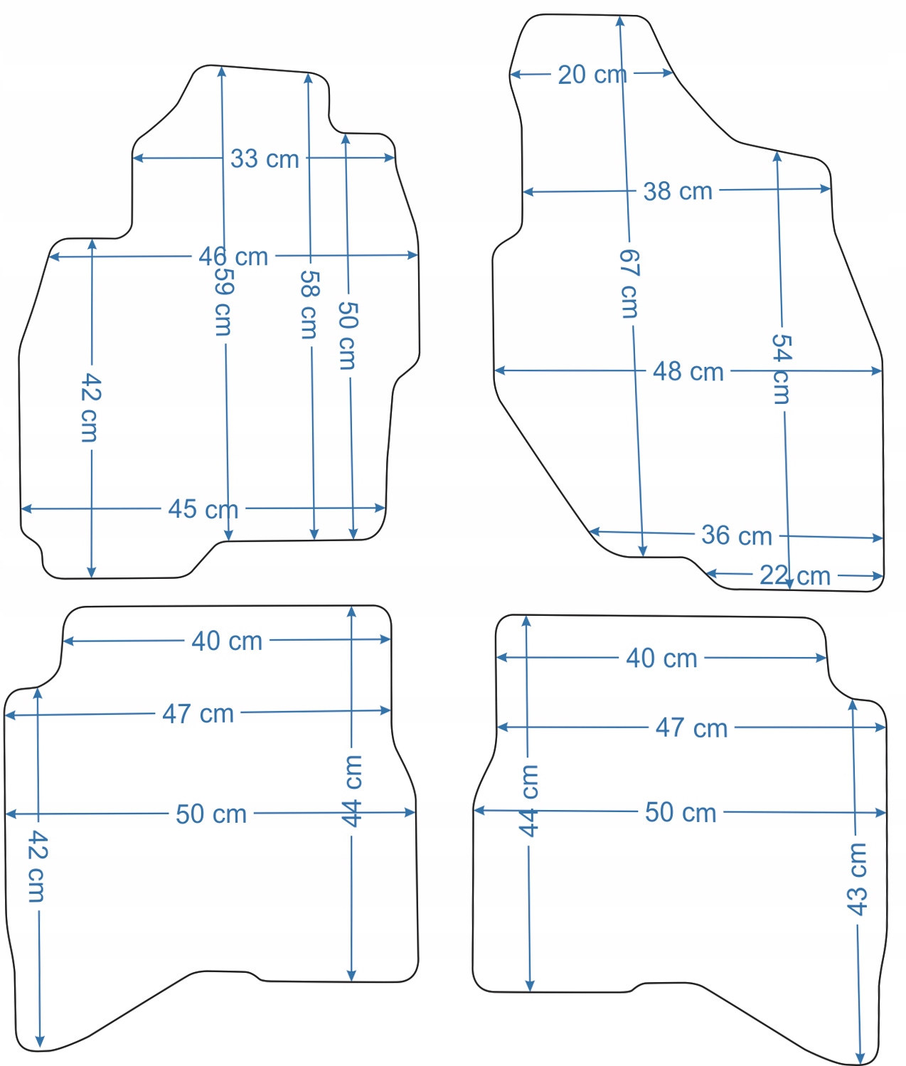 Mitsubishi Pajero Pinin 1999-2006r. Czarne dywaniki welurowe - Platinum. Producent Aldos