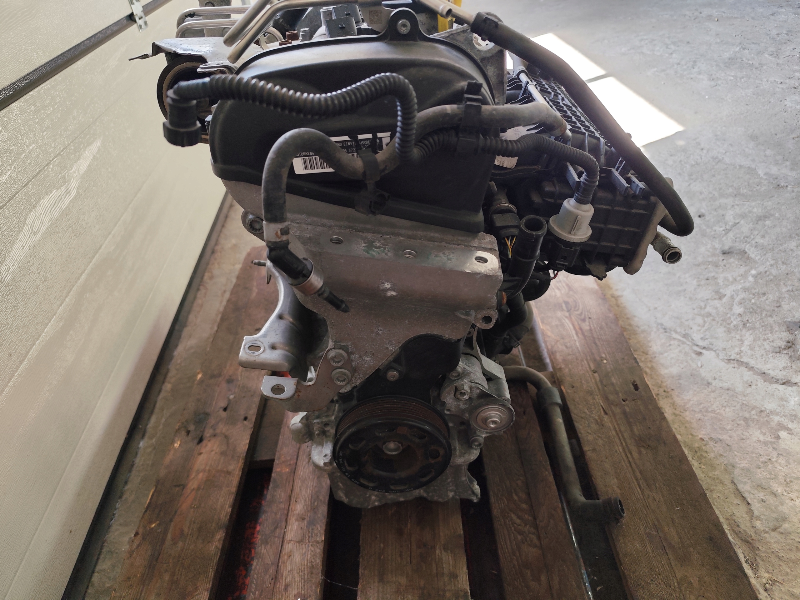 SKODA FABIA III 2015 1.2TSI engine CJZ 120 TYS KM