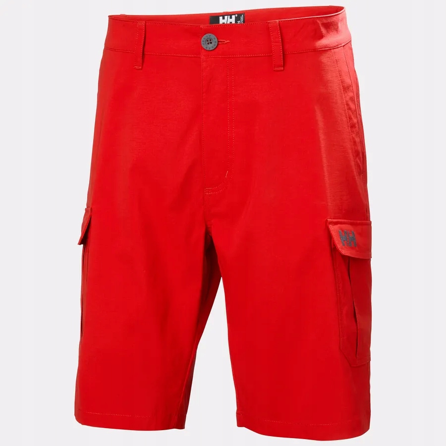 Spodenki szybkoschnące męskie Helly Hansen Hh Qd Cargo Shorts 11 Red 34