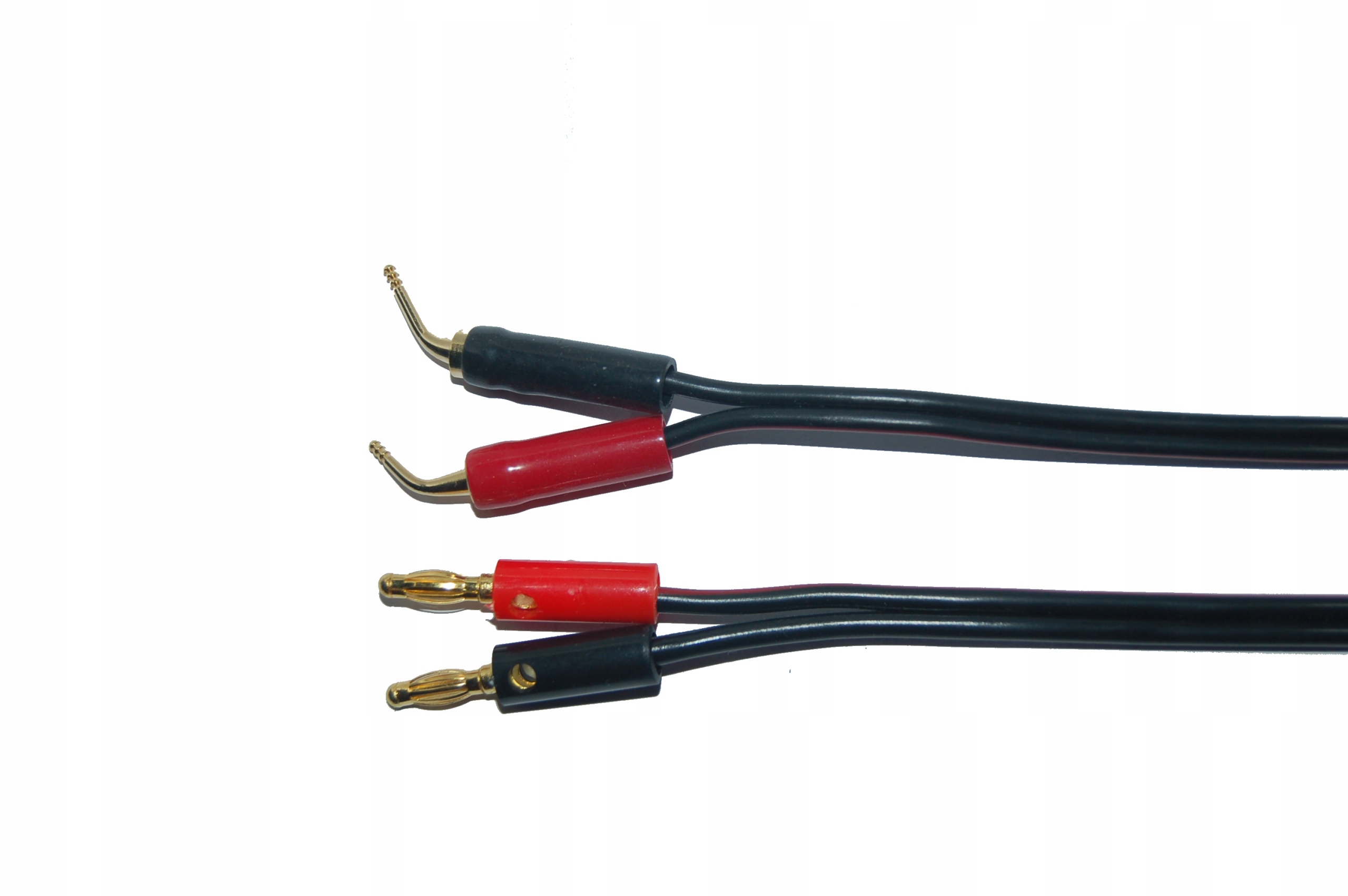 Kabel głośnikowy 2 wtyki banan/2wtyki szpilki 1,5m