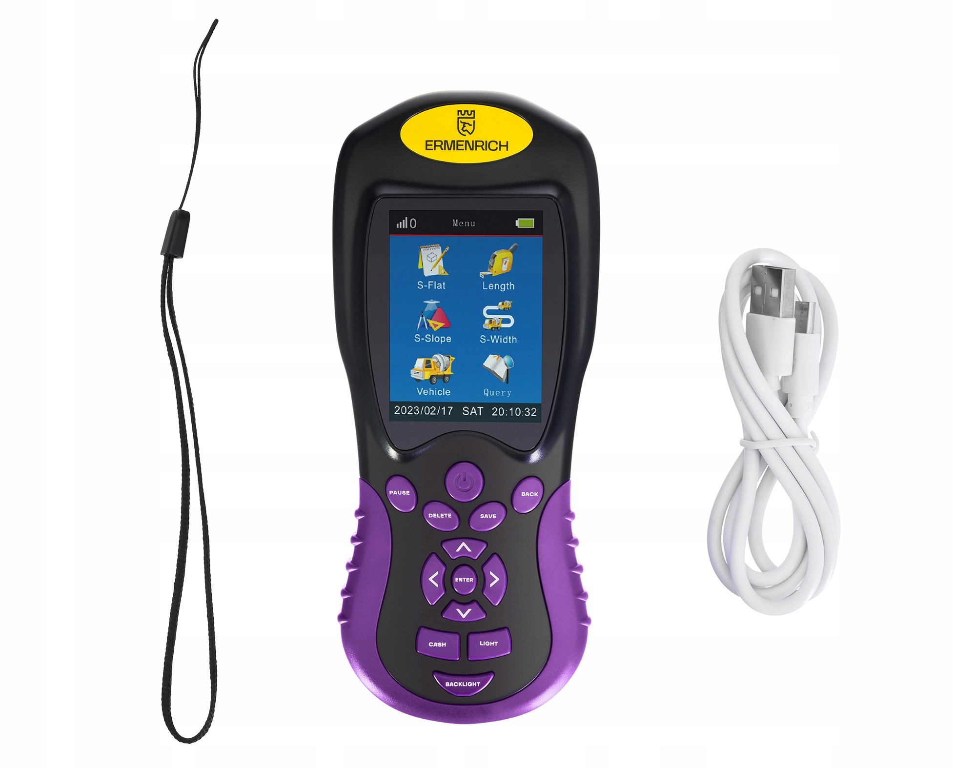 Miernik powierzchni gruntów z Gps Ermenrich Reel BD30