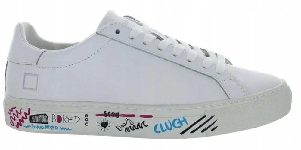 D.a.t.e. Dámské tenisky Newman Doodle velikost 38 bílé kožené