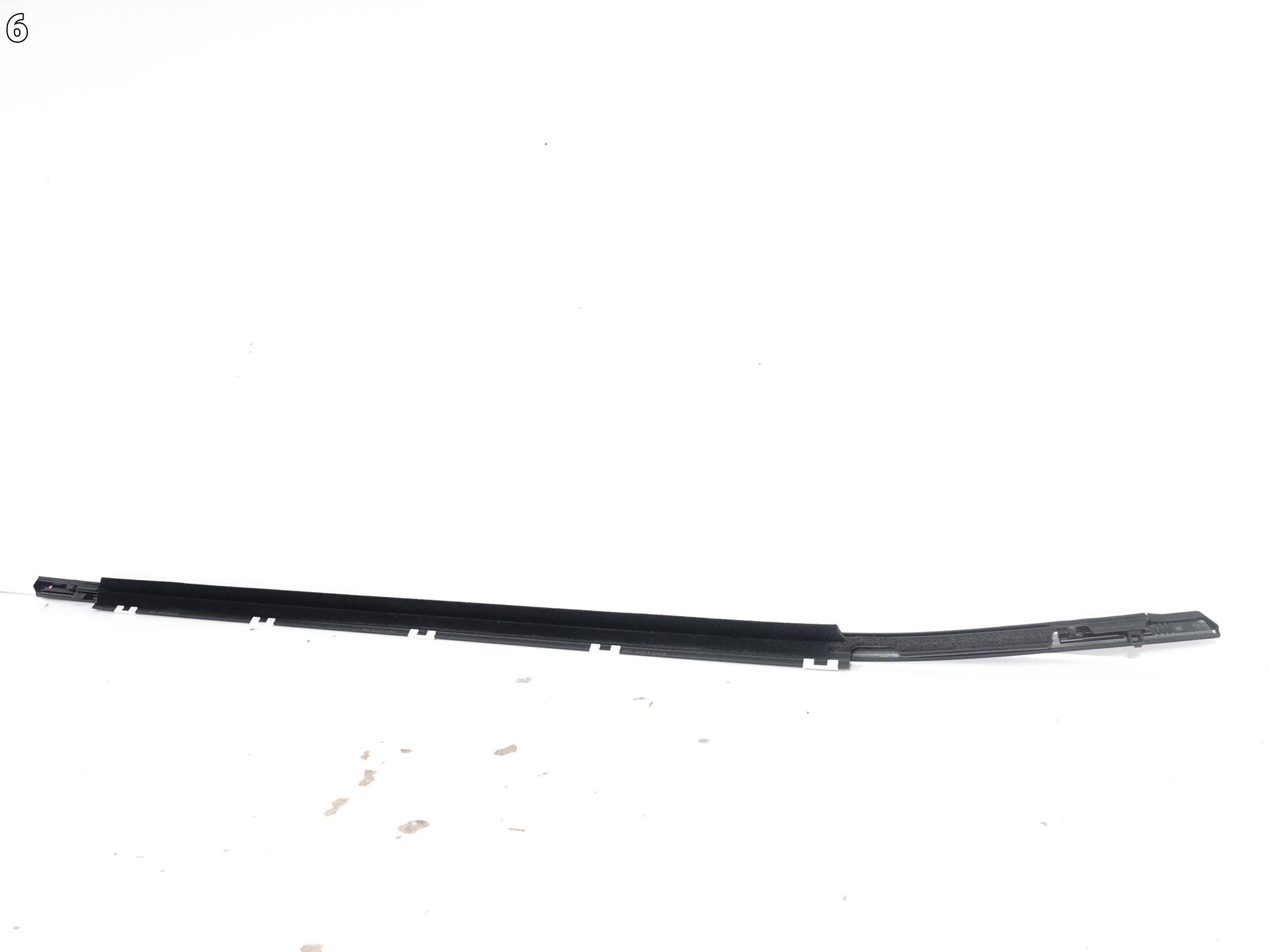 LEXUS NX II AZ20 21- moulding dust windows door front left BLACK ORG