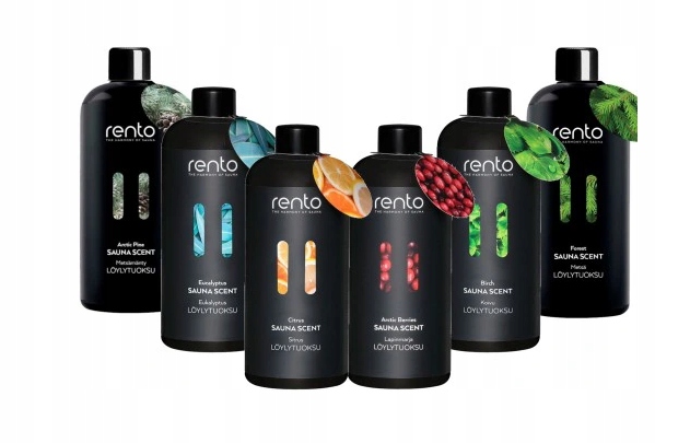 Zestaw aromatów do sauny Rento 6 x 400 ml