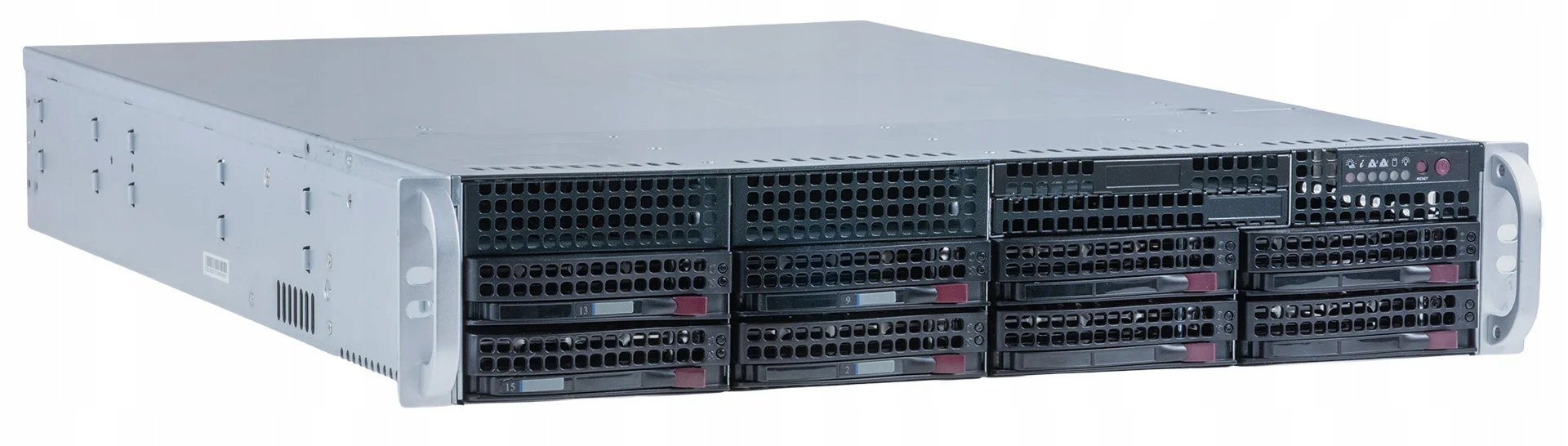 Supermicro CSE-825TQ-R720LPB X11SCA-F 8x 3.5