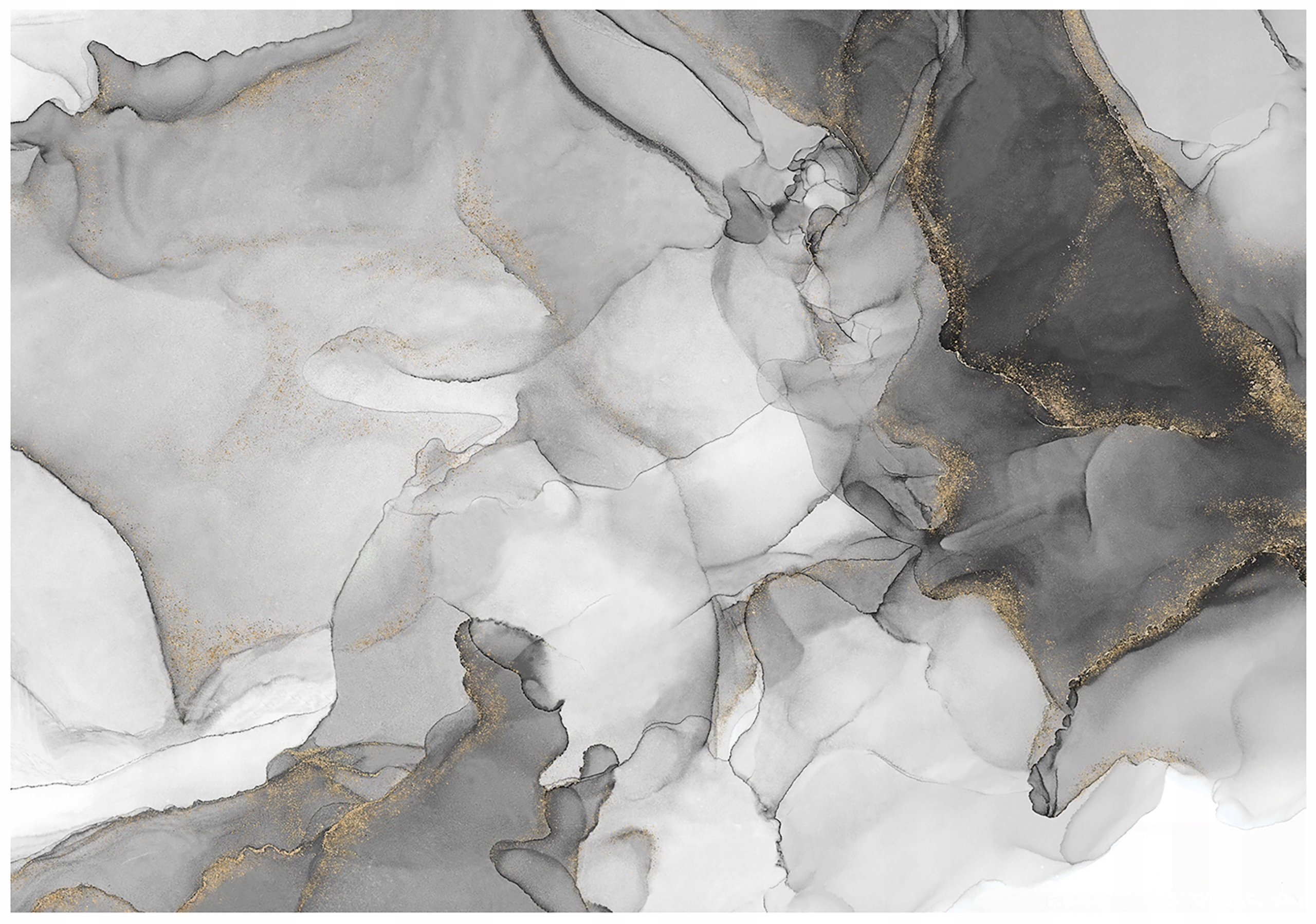 Vinylová Fototapeta Na Flizeli Mramor Abstrakcia Kameň Šedá 254x184