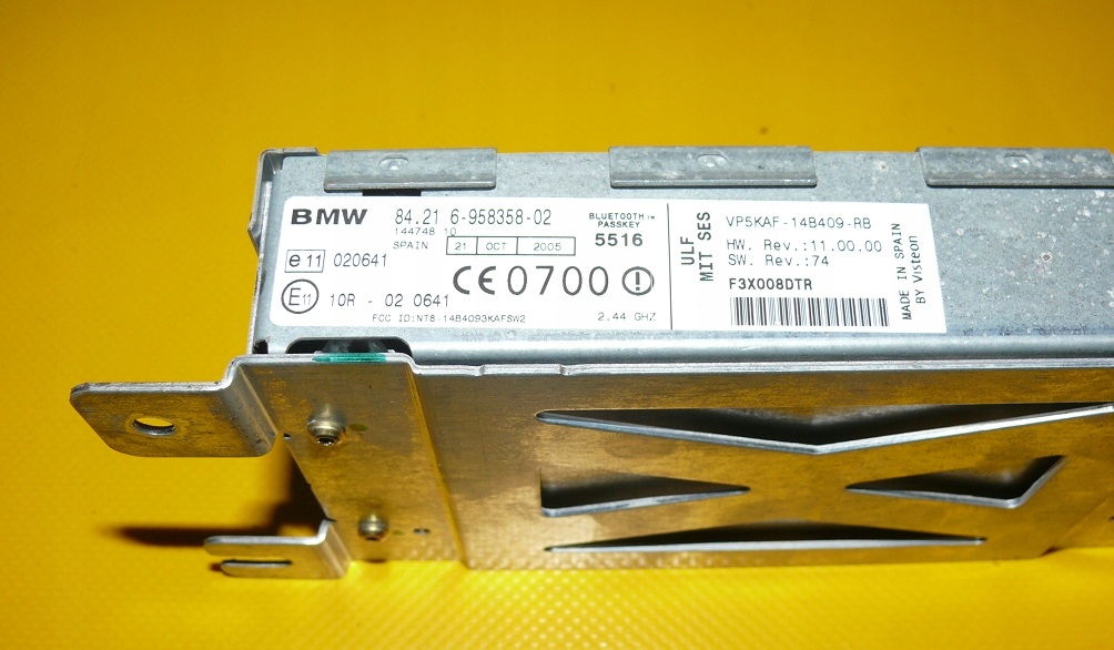 Module BLUETOOTH TELEFONU BMW X3 E83 04-07r. 6958358