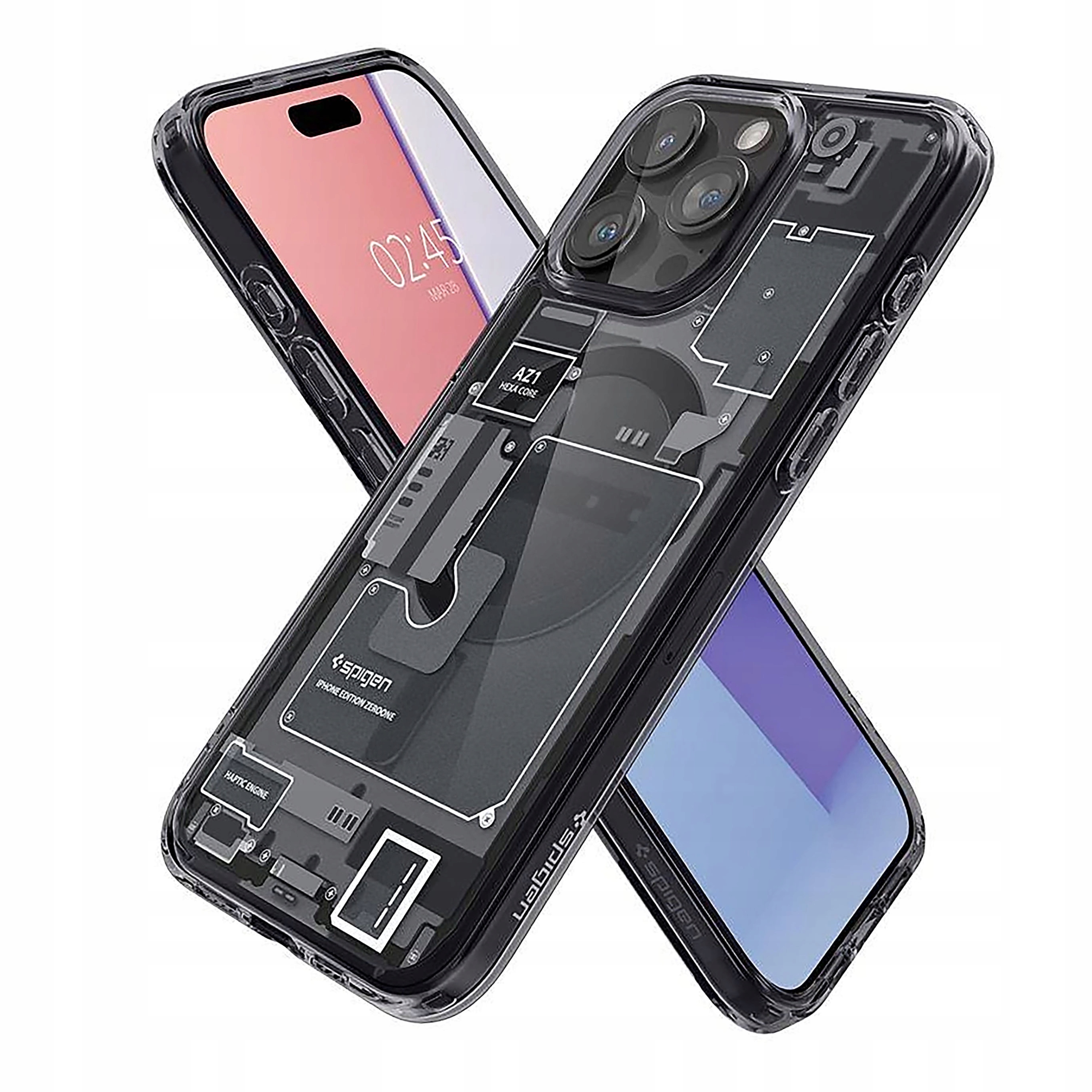 Plecki Etui Spigen Ultra Hybrid Mag z MagSafe do iPhone 15 Pro