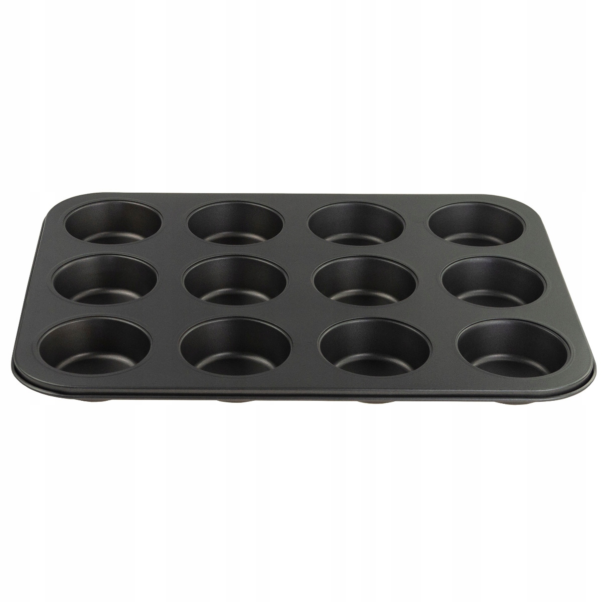 FORMA DO PIECZENIA BABECZEK MUFFIN BLACHA FOREMKA NA 12 BABECZEK non-stick Szerokość produktu 26.5 cm