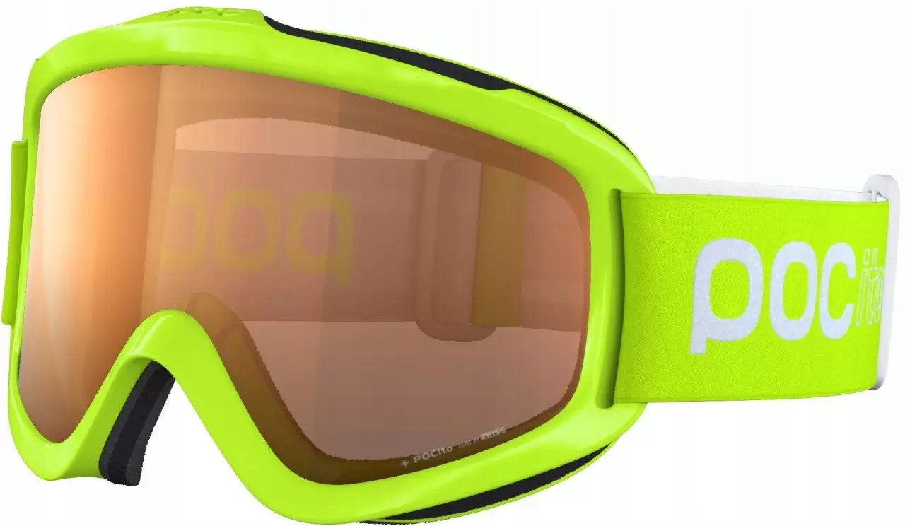 Dětské lyžařské brýle Poc POCito Iris Orange S2 Fluorescent Ylw/Grn