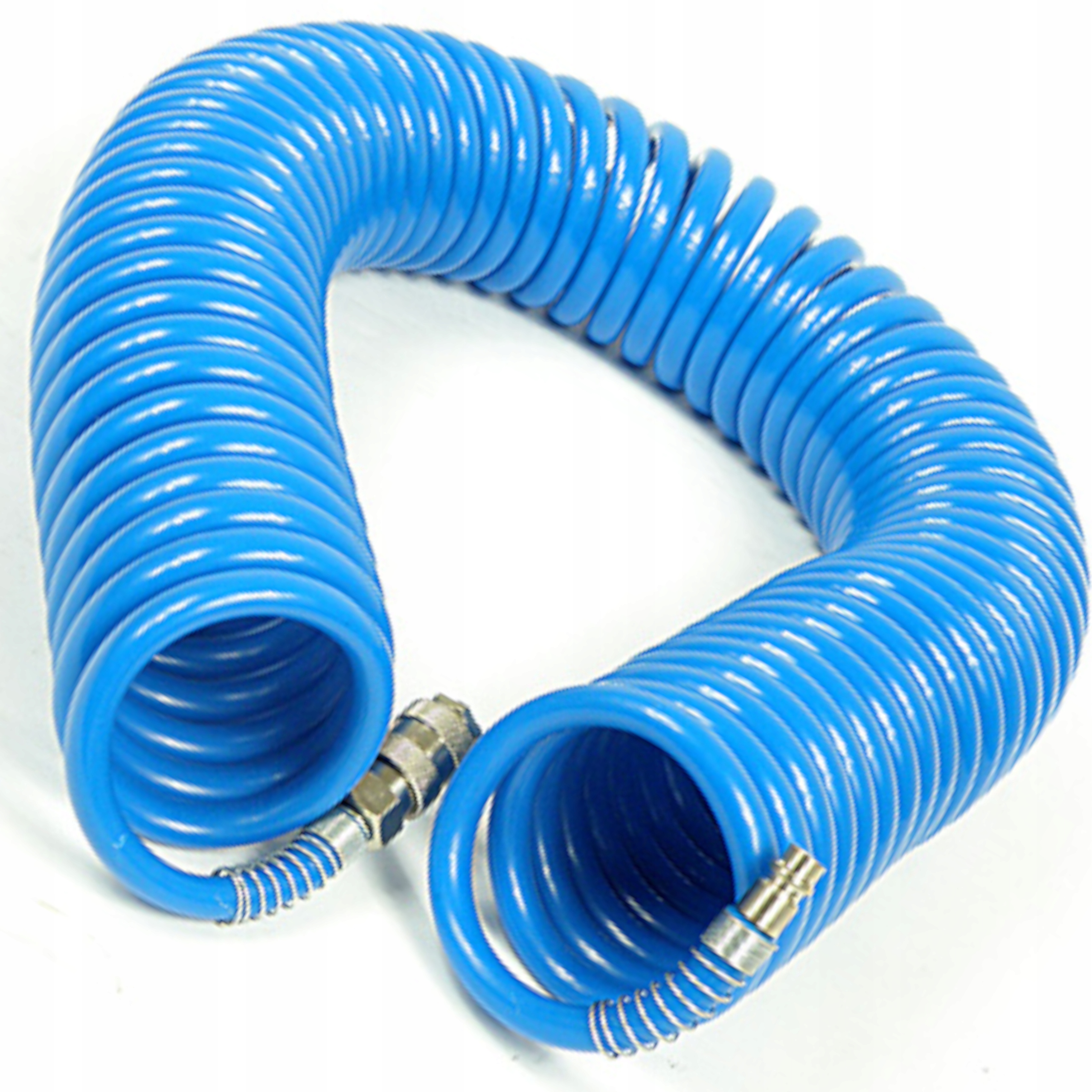Wąż Przewód 8x12mm 20 m Spiralny Pneumatyczny Do Kompresora Sprężarki