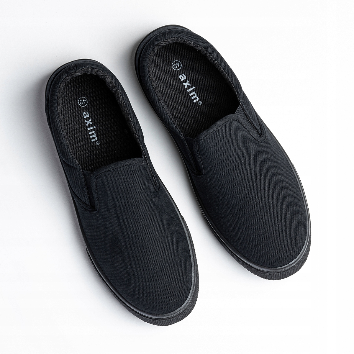 Tenisówki wsuwane slip-on LEKKIE trampki Axim Rozmiar 43