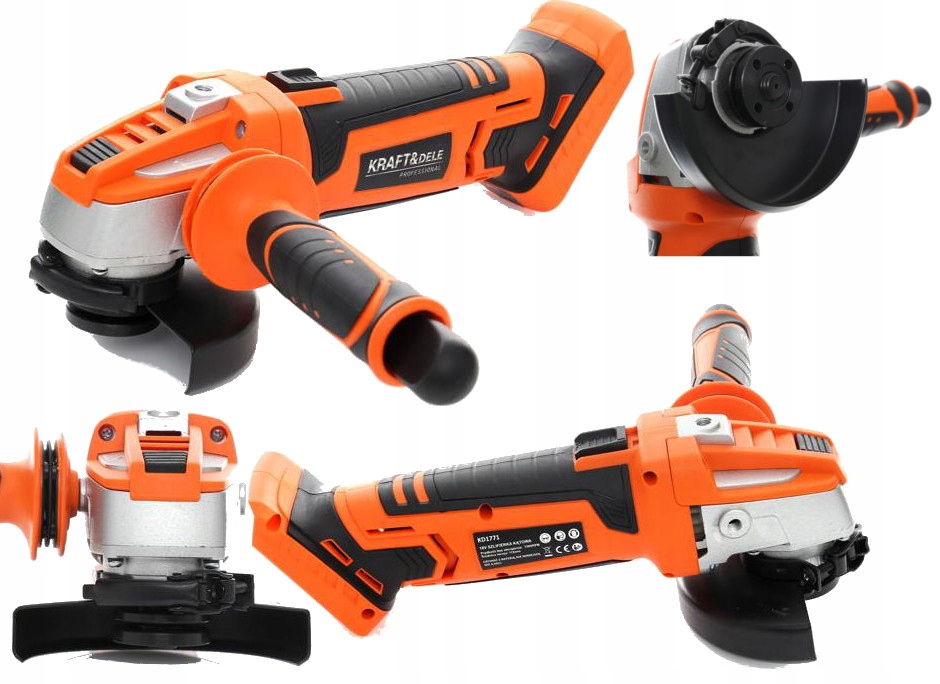 Úhlová Bruska Akumulátorová Leštička Li-ion 18V 115mm Pro Series Kraft