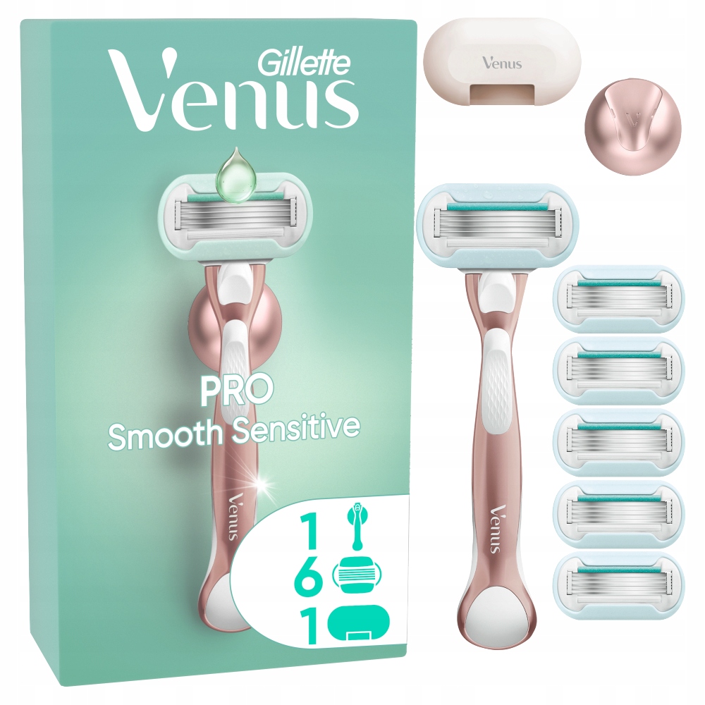 Maszynka do Golenia Wkłady Wymienne Gillette Venus ProSmooth Sensitive