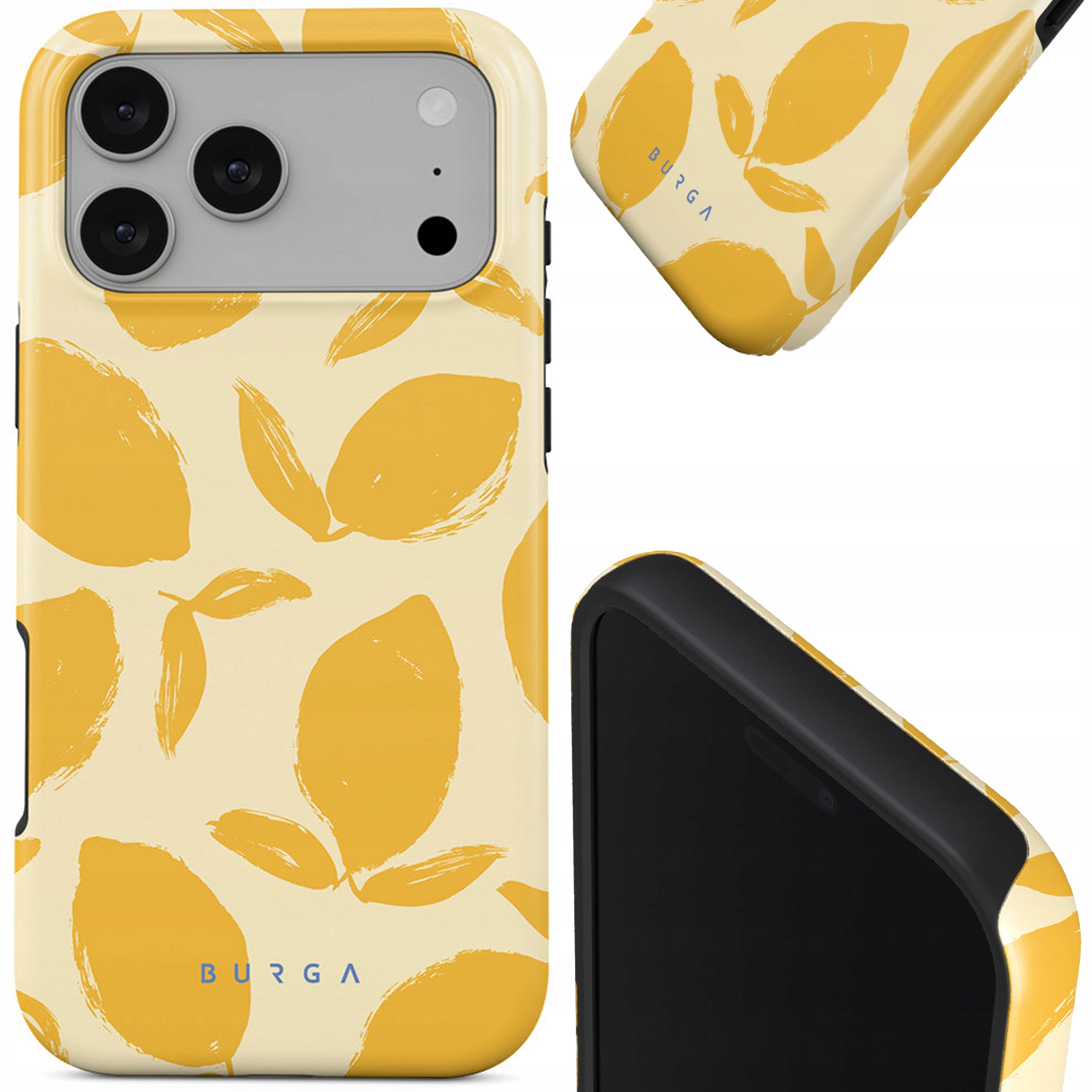 Etui Burga do iPhone 17 Pro Max Tough Case Lemon Tart Obudowa z MagSafe