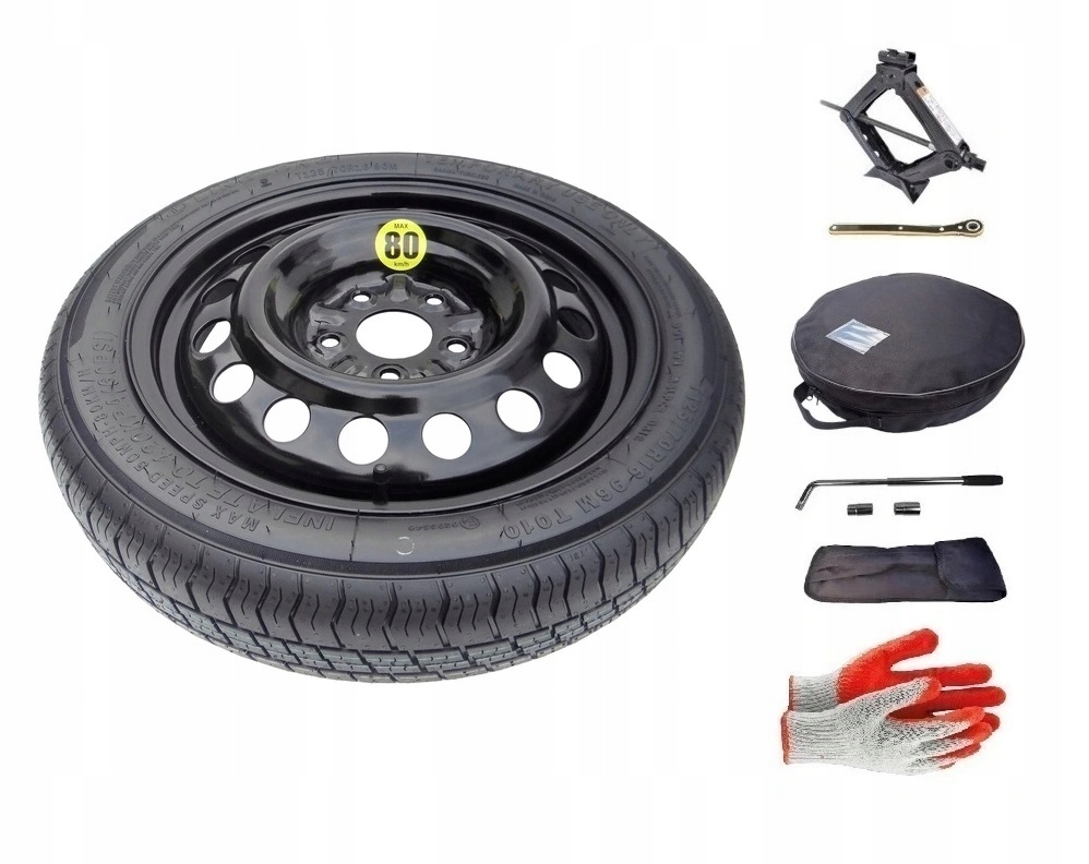 

Koło dojazdowe 16 Mazda 3 (13-19) Nowe Zestaw