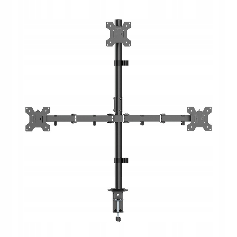 Logilink Uchwyt na 3 monitory, 17-27 cale ,max 10kg na ramie