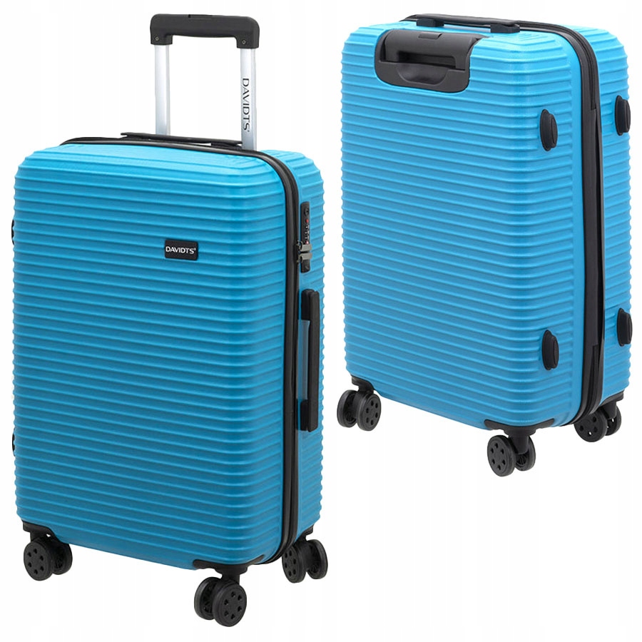 Walizka Średnia Błękitna Wakacje Jakość