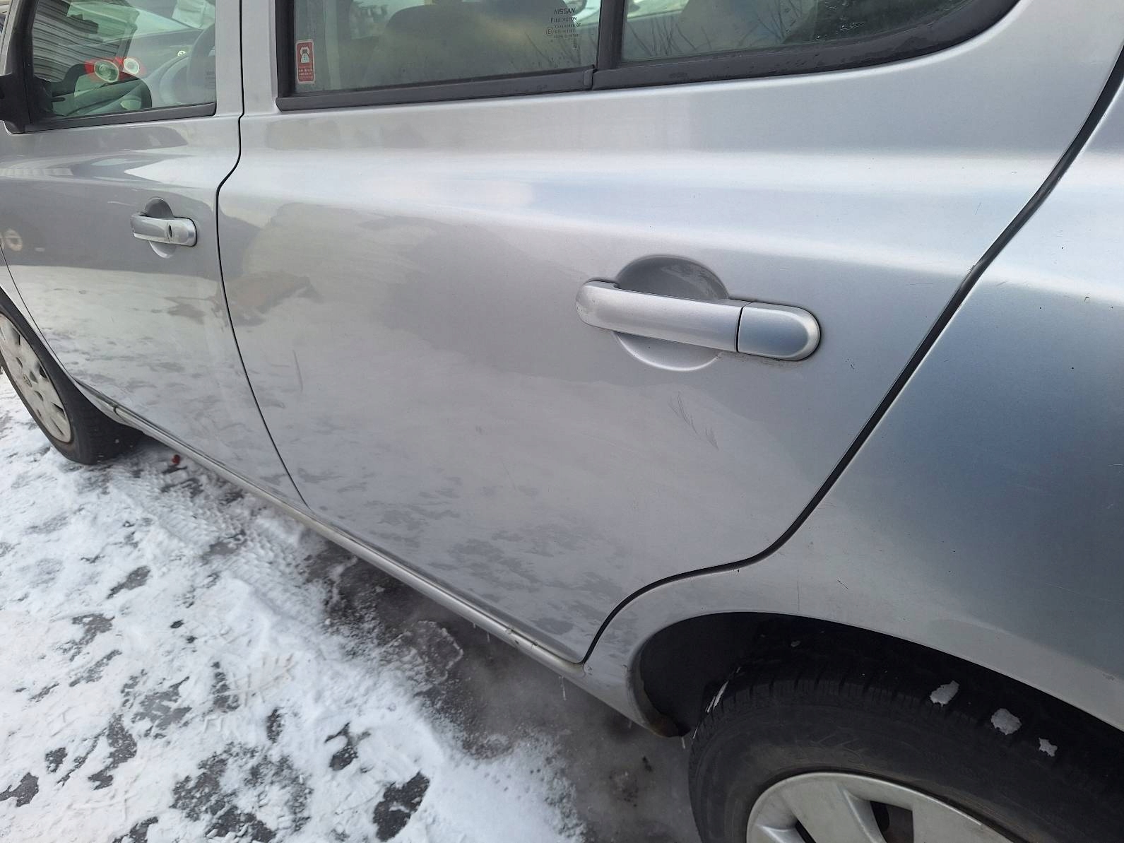 door complete left rear part NISSAN MICRA K12 KY0