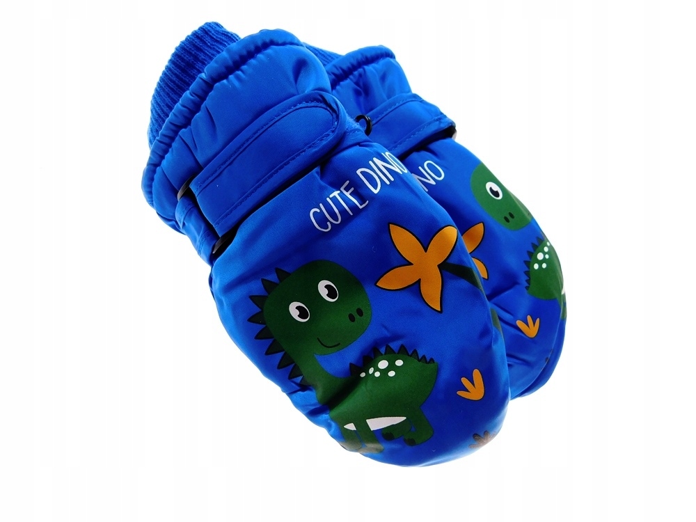 

Ciepłe Rękawiczki Ocieplane Misiem dino 14 3-6 L