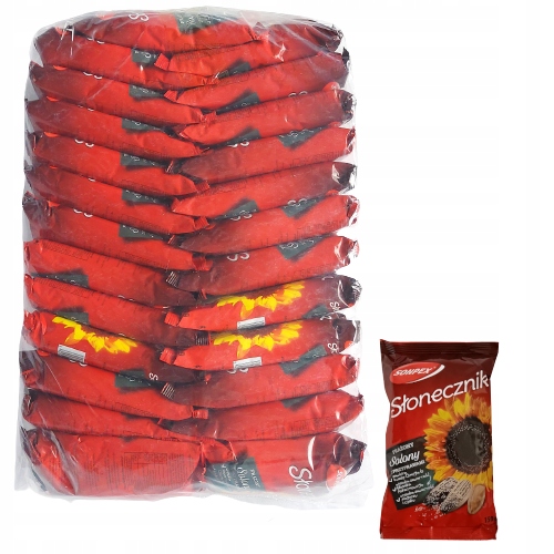 Sonpex Słonecznik W Łupinie Solony Z Przyprawami 150g x 25szt