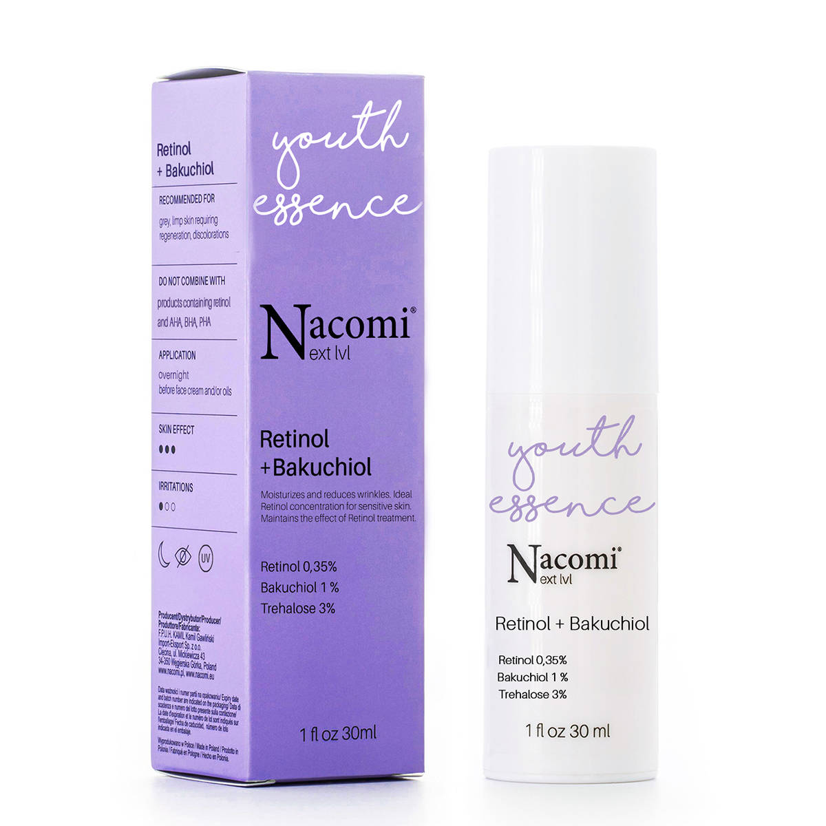 

Nacomi Next Level Serum Retinol 0,35% Bakuchiol 1%
