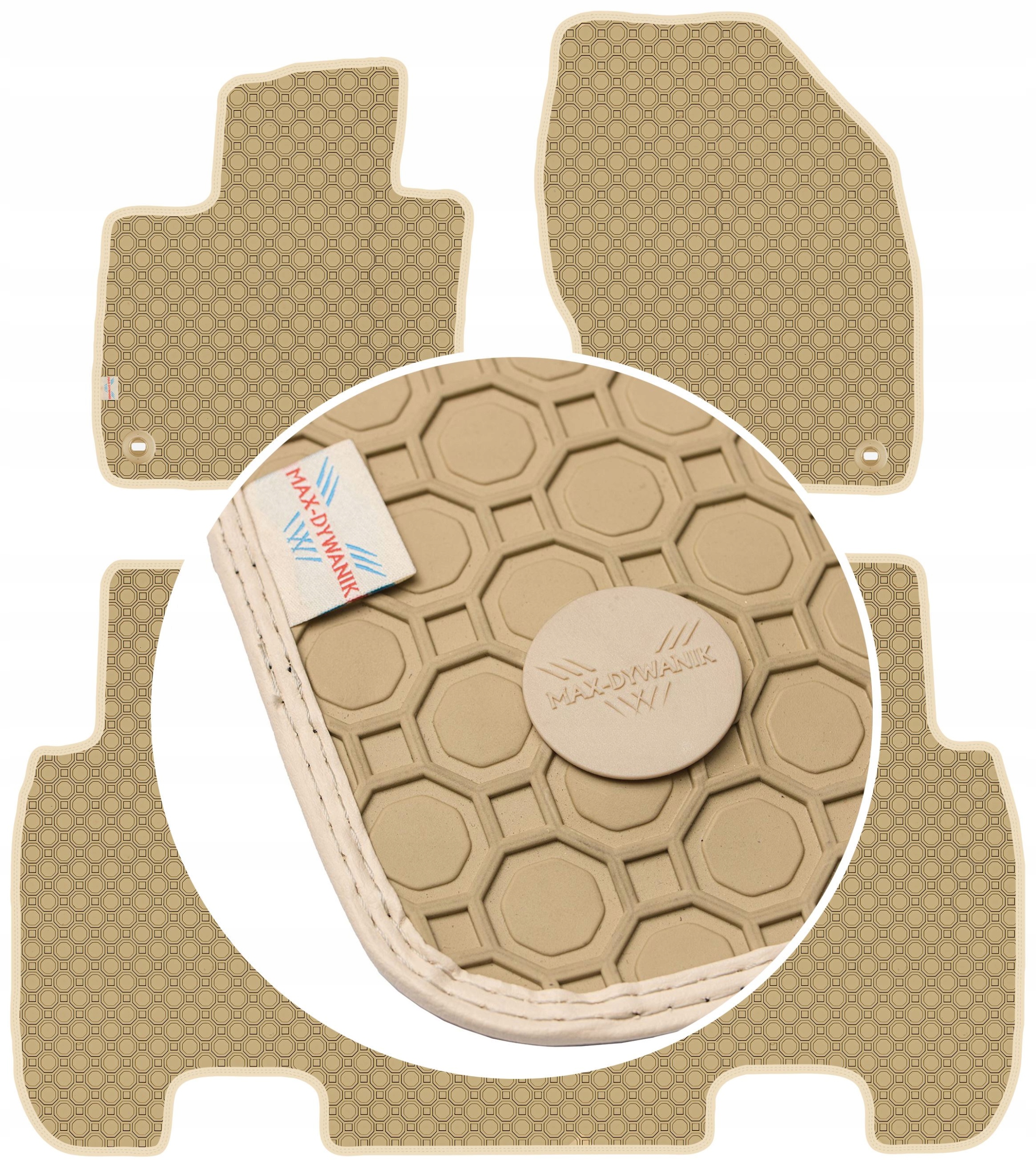 Honda Civic IX Hb 5D 12-17 Koberce Béžové