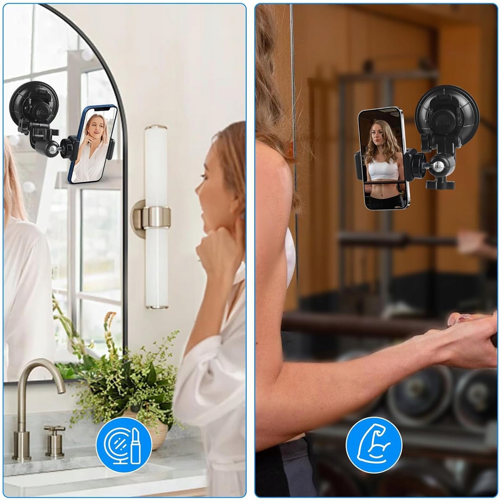 Uchwyt Samochodowy Przyssawka Do Kamer Dash Cam GPS Telefon SHIPEEKIN — miniatura 6