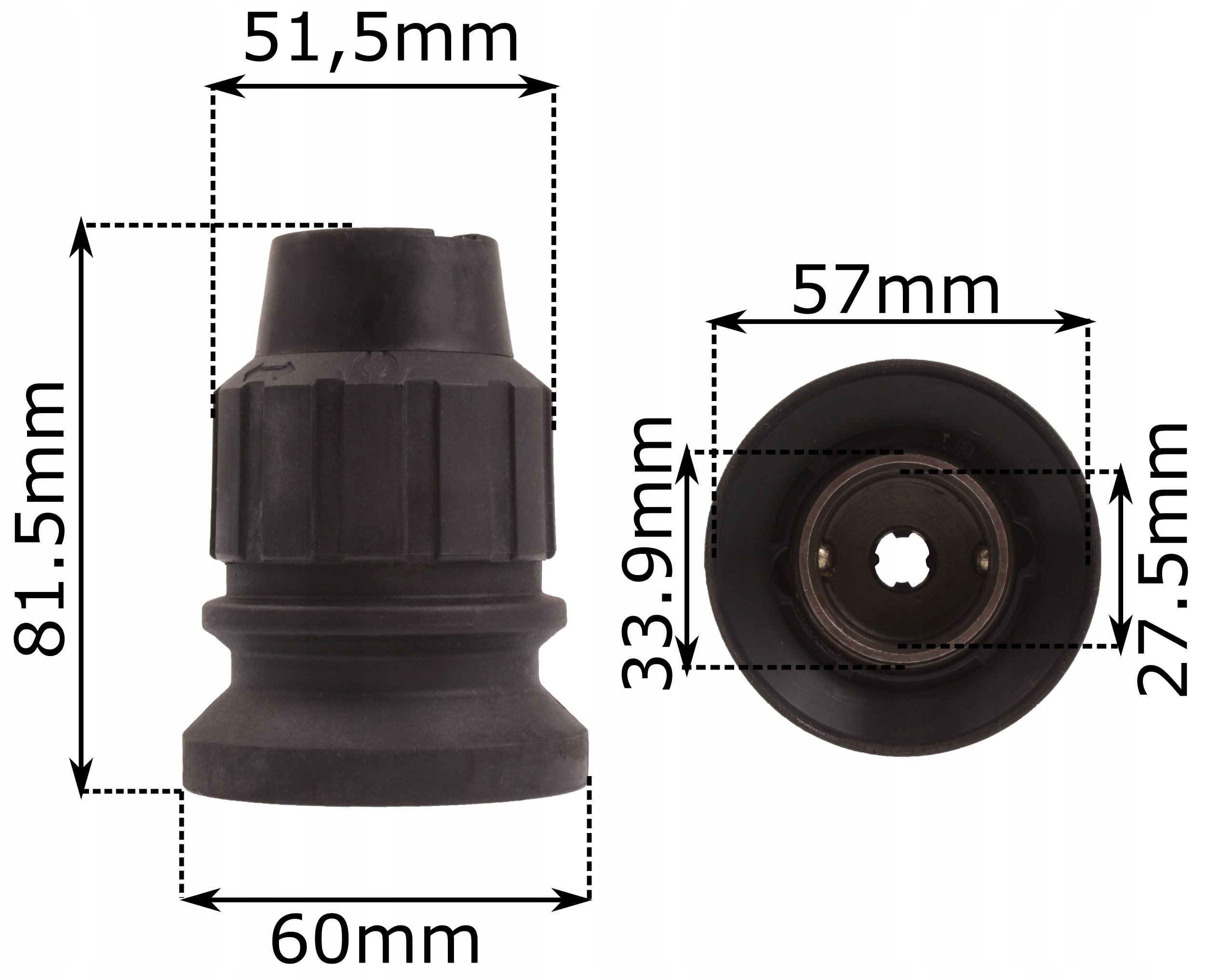 UCHWYT DO WIERTARKI SDS GŁOWICA HILTI TE6C TE14 TE15 TE15C TE18M Rodzaj uchwyt