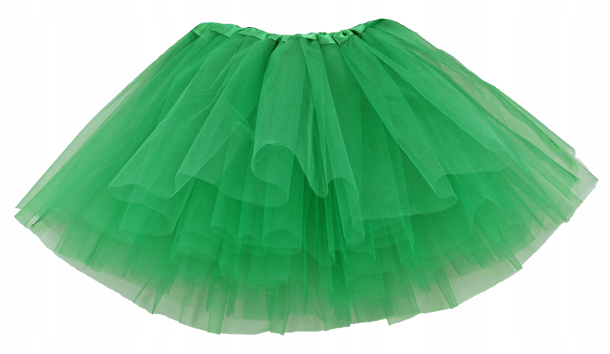*SPÓDNICZKA TIULOWA SPÓDNICA TUTU 30cm 3-8lat c.zielony