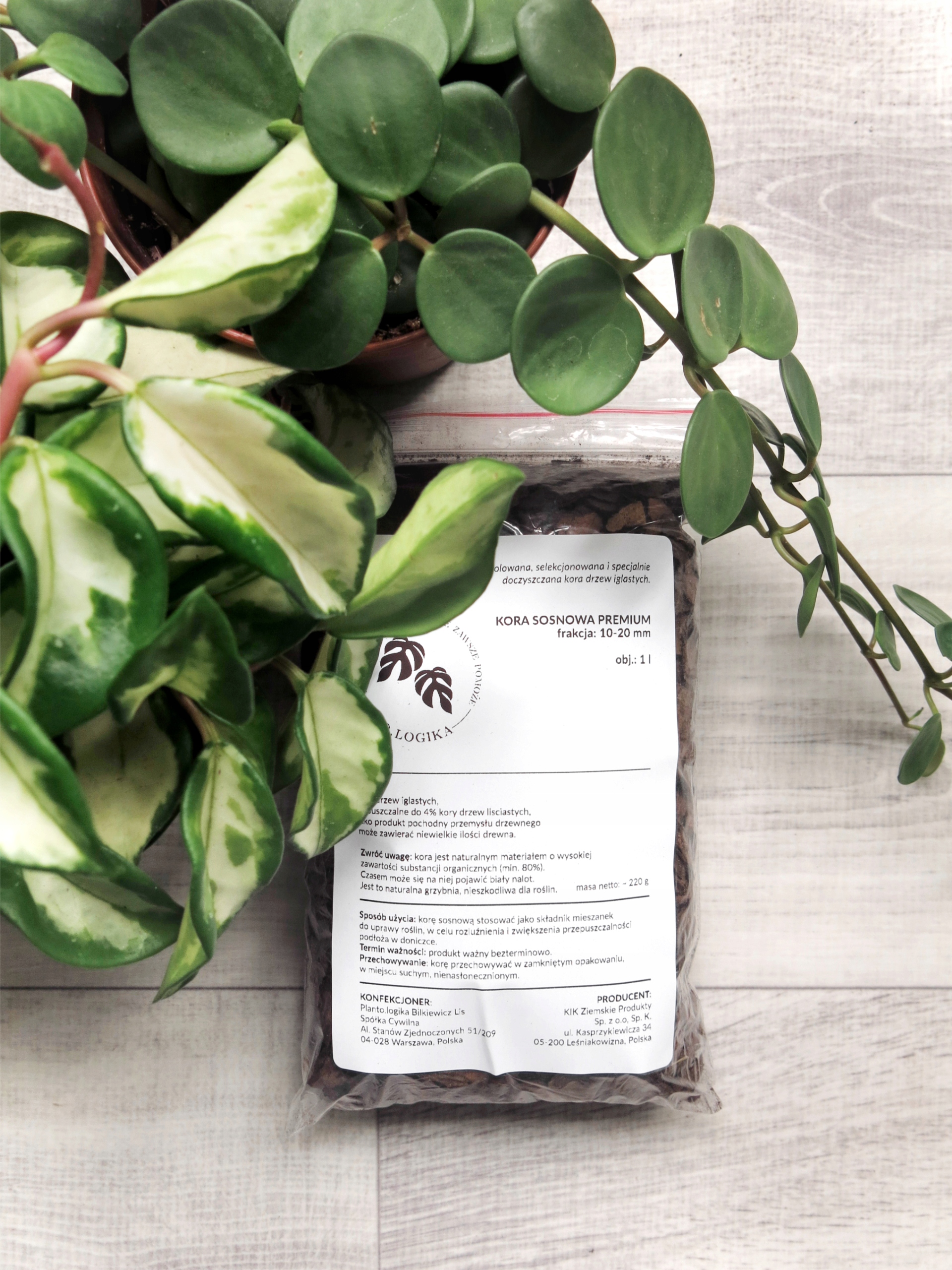 Kora sosnowa premium podłoże 1L