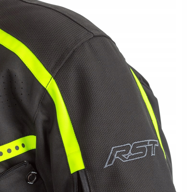 Kurtka tekstylna RST Maverick CE black/neon S Rozmiar S