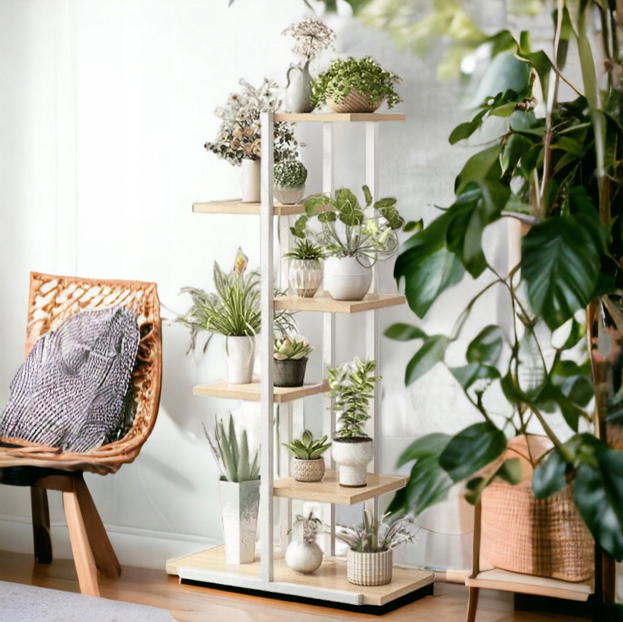 ПІДСТАВКА ДЛЯ КВІТІВ ПІДСТАВКА ДЛЯ РОСЛИН КВІТИ МЕТАЛЕВА ПОЛИЦЯ ГОРИЩА Висота виробу 113 см