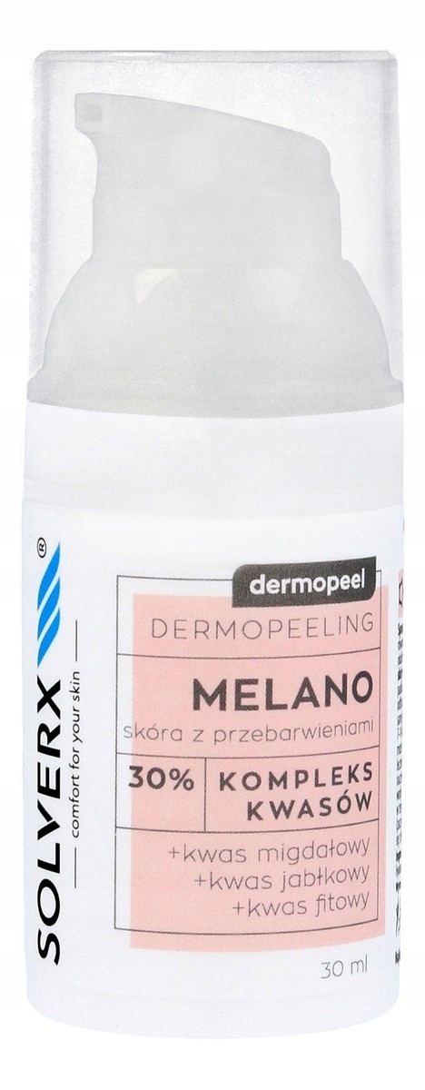 Solverx Dermopeeling Melano Kompleks kwasów 30 ml