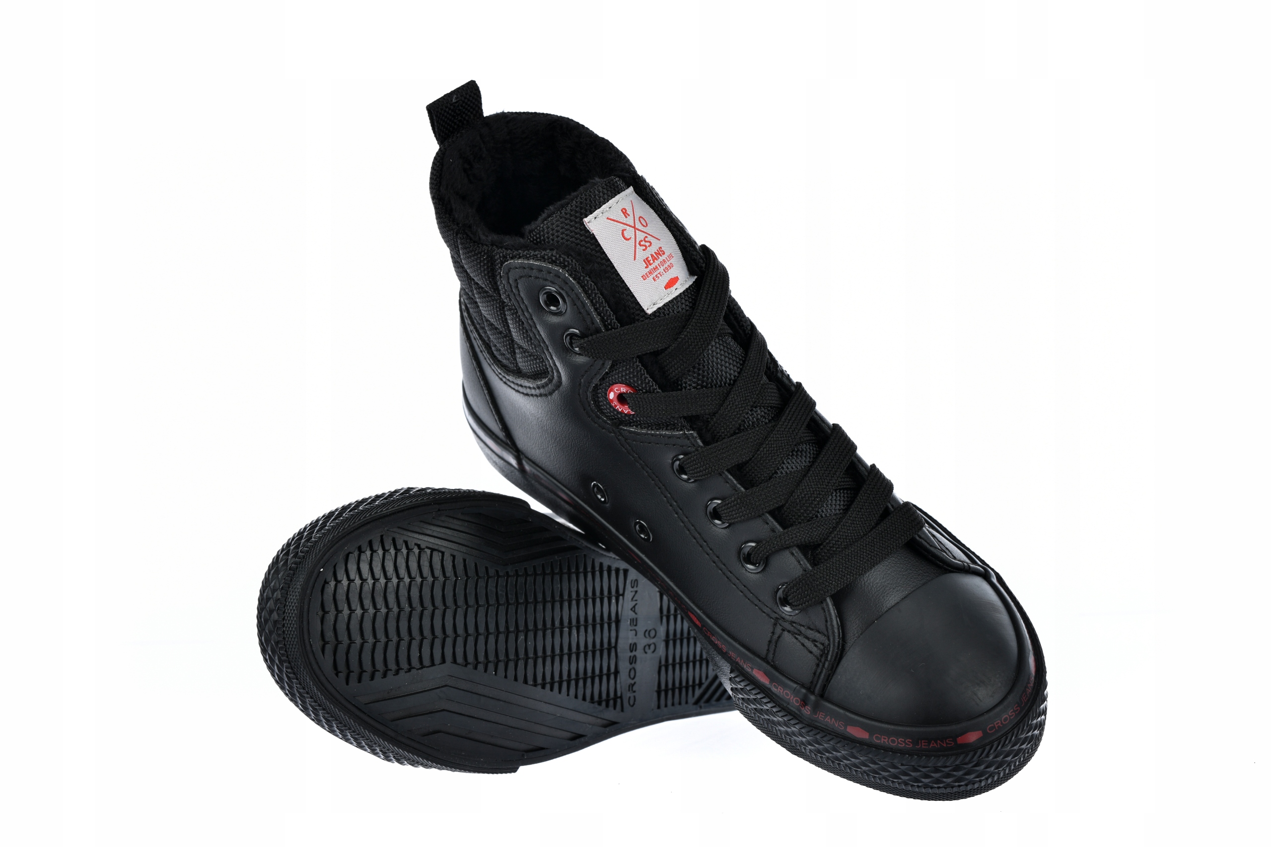 

Cross Jeans Trampki Damskie Buty Ciepłe KK2R4058C