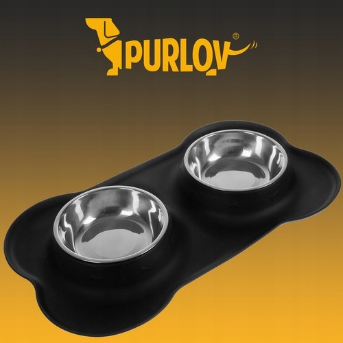 Dvojitá miska – 450 ml Purlov 21632