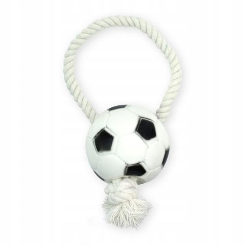

Petnova piłka Futbolowa na sznurku 26cm dla ps