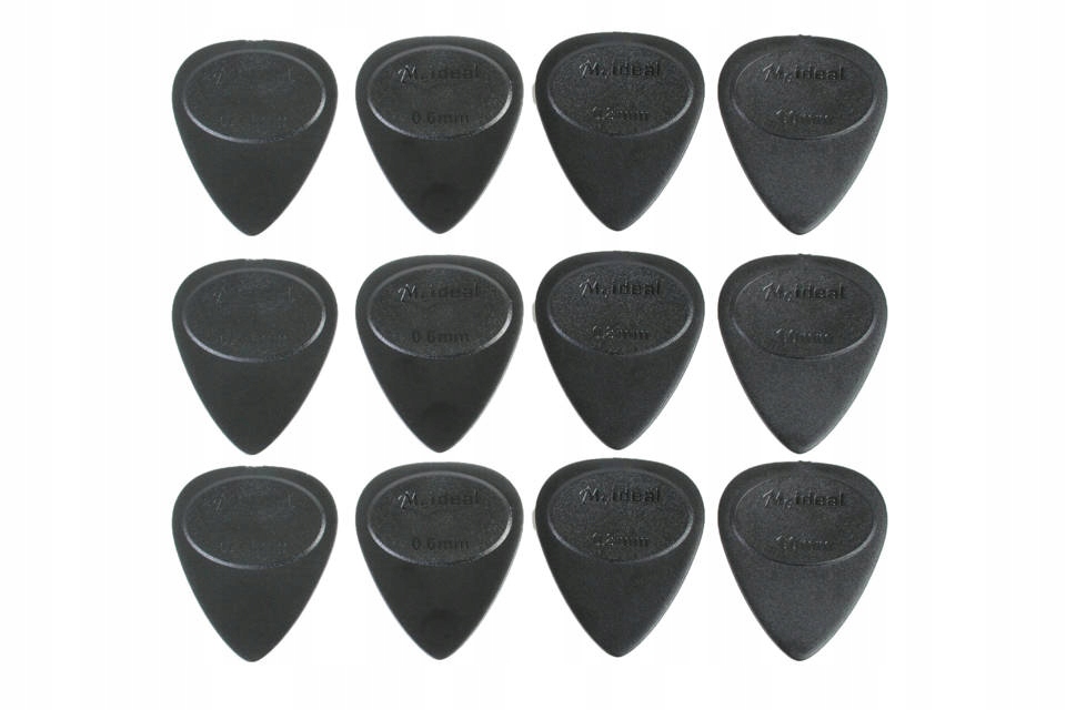 

Meideal zestaw 12 uniwersalnych kostek gitarowych