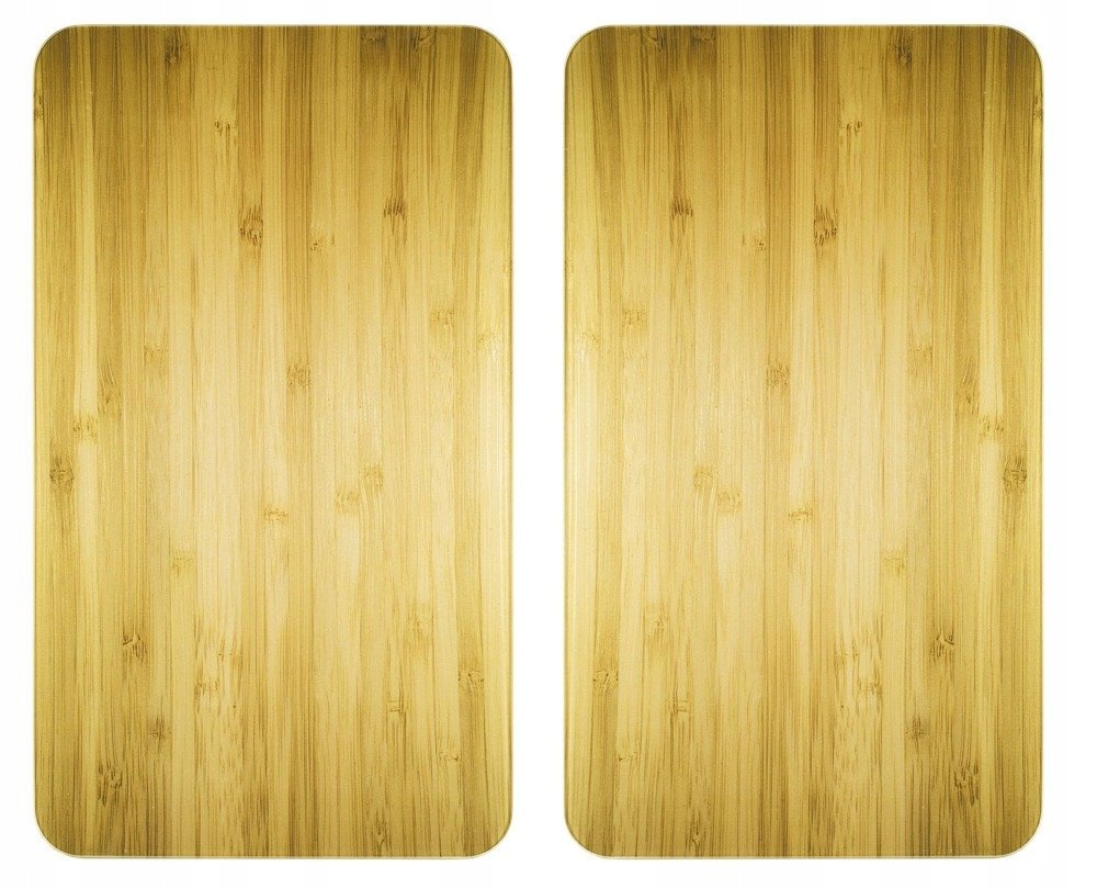 Ochranné skleněné panely Wooden Look na sporák – 2 ks, Wenko