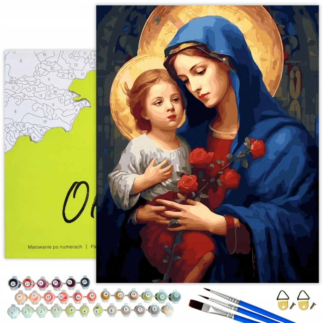 Malování Podle Čísel S Rámem Obrazy pro malování podle čísel Náboženství Oh Art