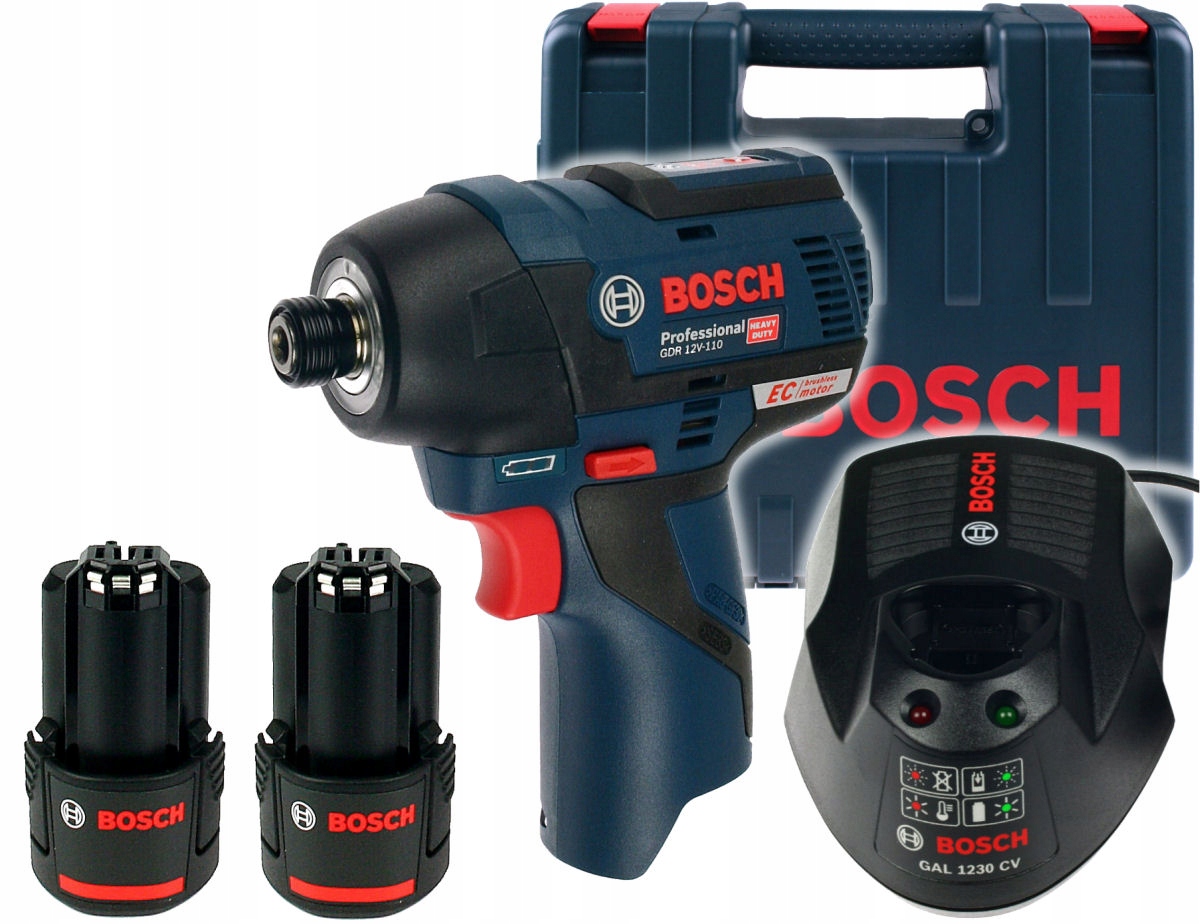 

Wkrętarka Udarowa 12V Gdr 12V-110 Bosch 2x3,0Ah