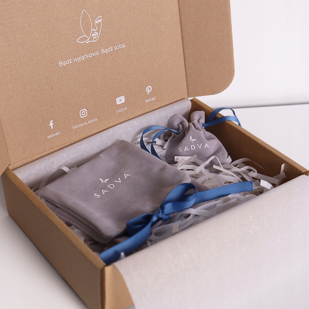 Nausznice srebrne pozłacane emalia Motyle SADVA Rodzaj Wyrób jubilerski