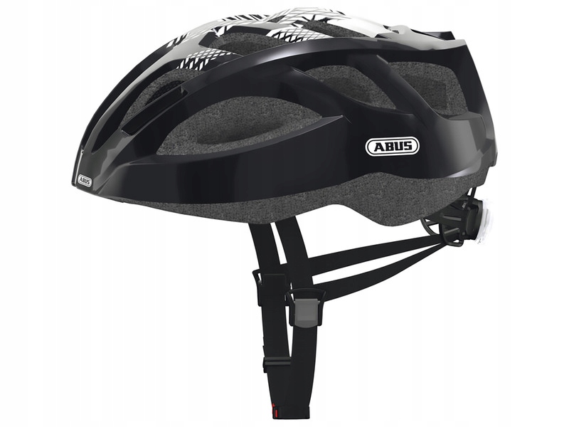 Kask rowerowy Abus Sport Led Czarny (rozmiar M)