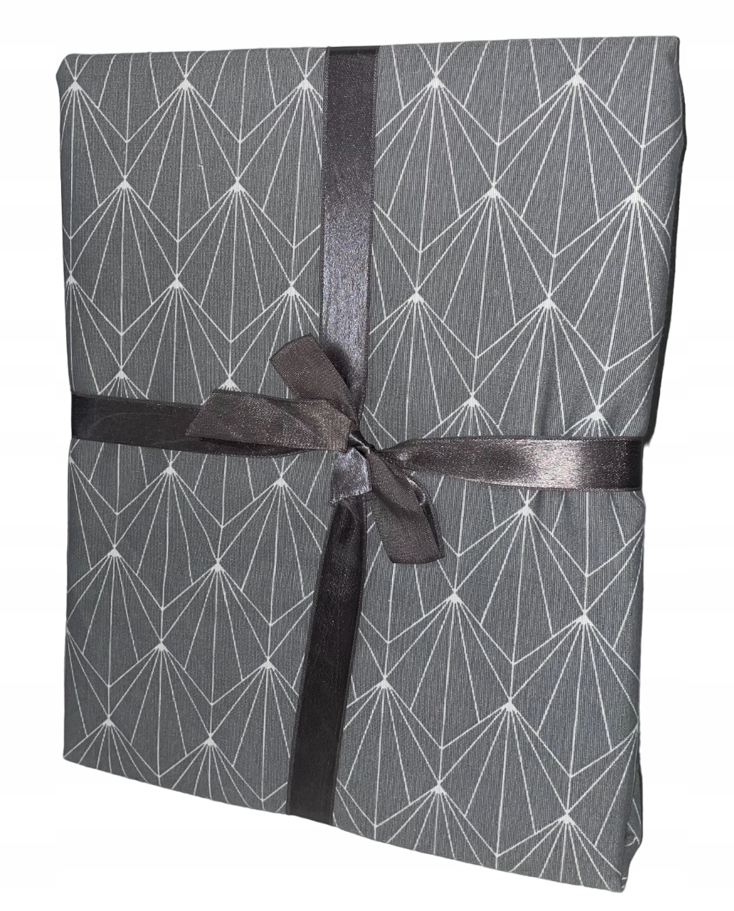 

Obrus dekoracyjny Szary prosty hydrofobowy 120x160