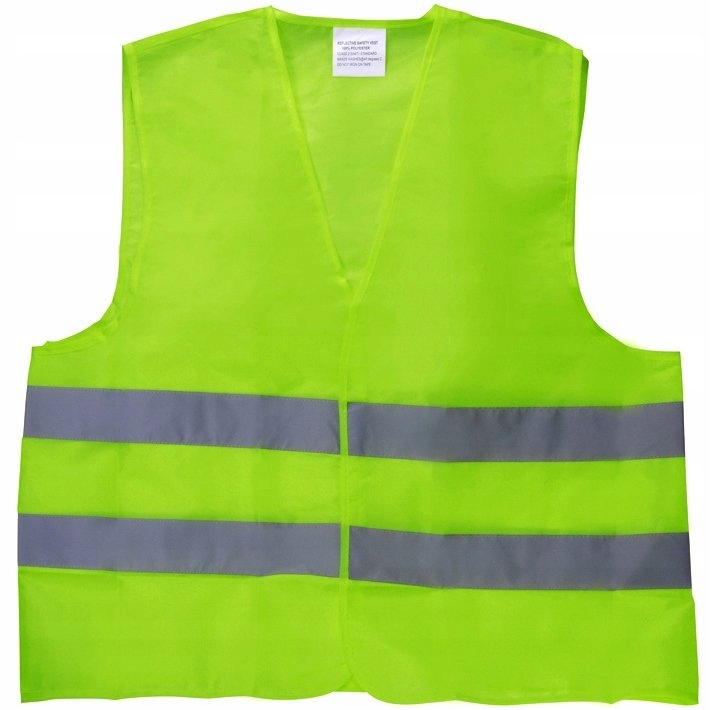 

Kamizelka Odblaskowa Zielona/seledynowa XL Ce, E