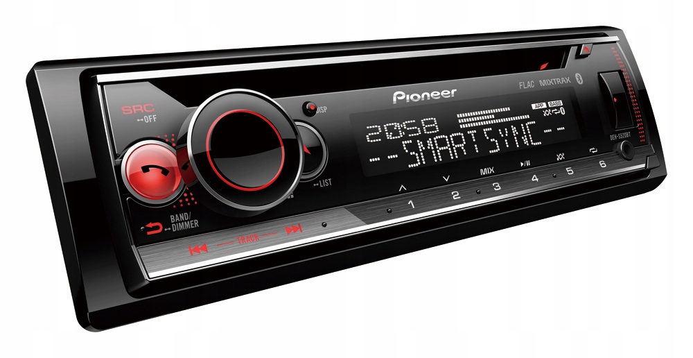 Pioneer DEH-S520BT Bluetooth autorádio CD Player MP3 Color 4x50W